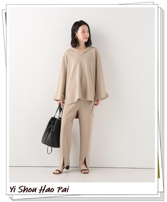 米色百搭裤子,万能百搭的裤子颜色秋冬