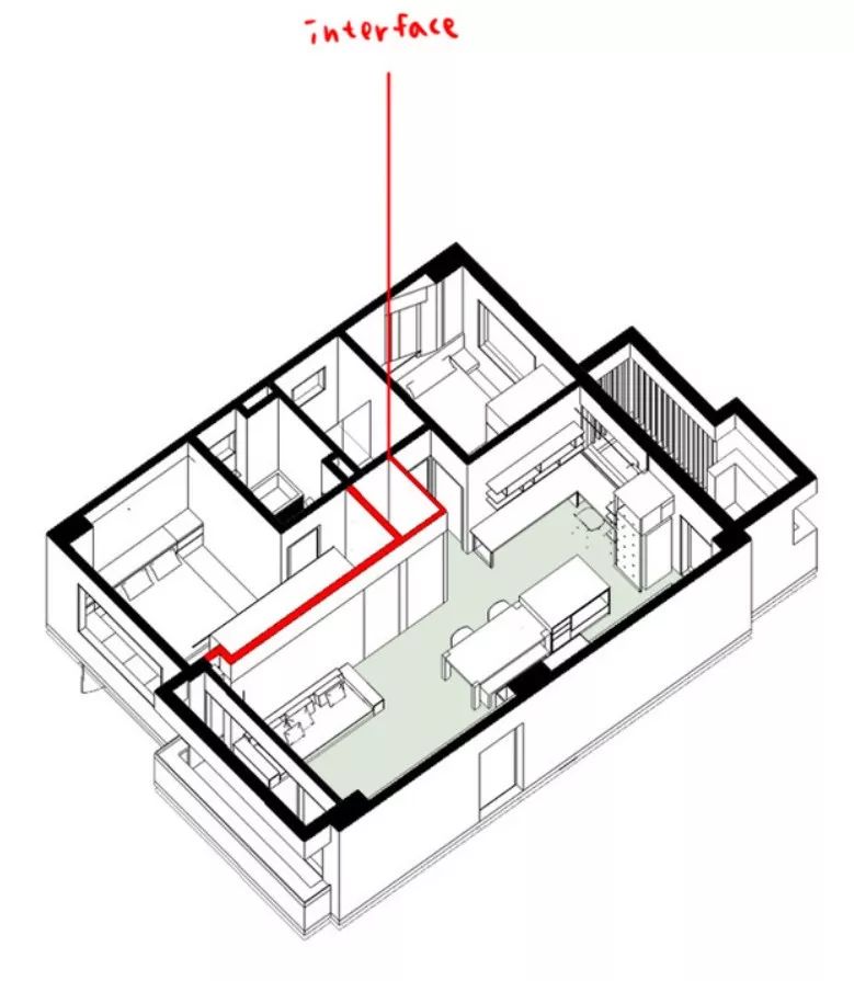 72平方的格局,76平格局