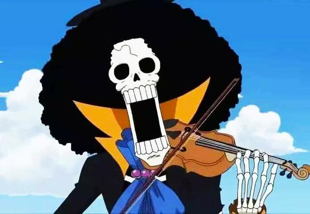 海贼王结局路飞回风车村,布鲁克为路飞弹奏宾克斯美酒
