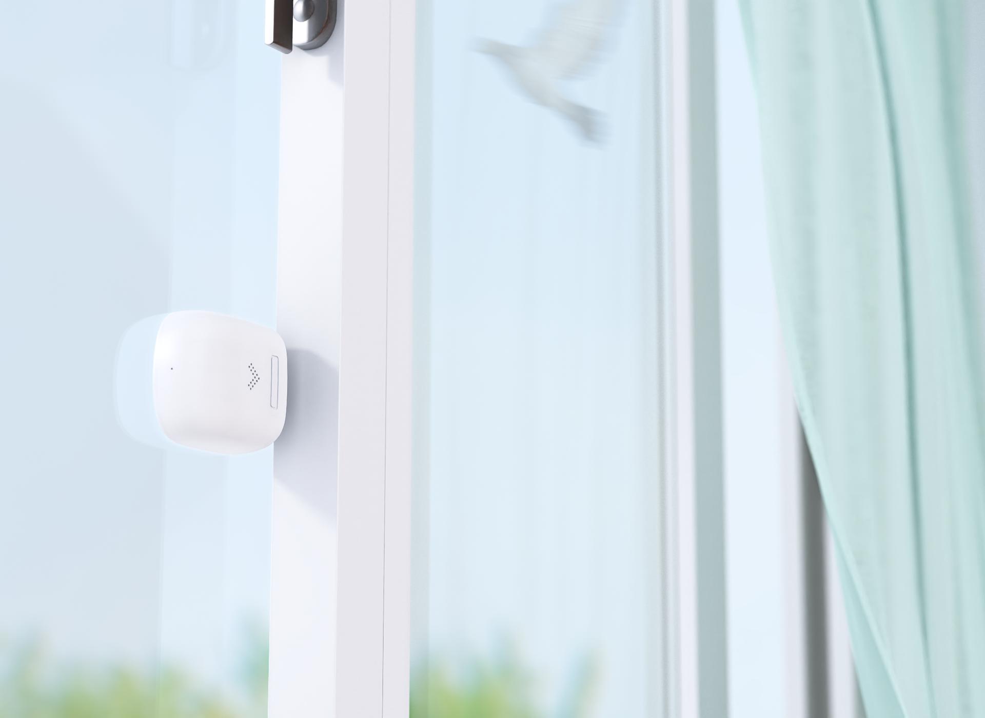 防开窗户儿童限位器,防小孩出门报警提醒器