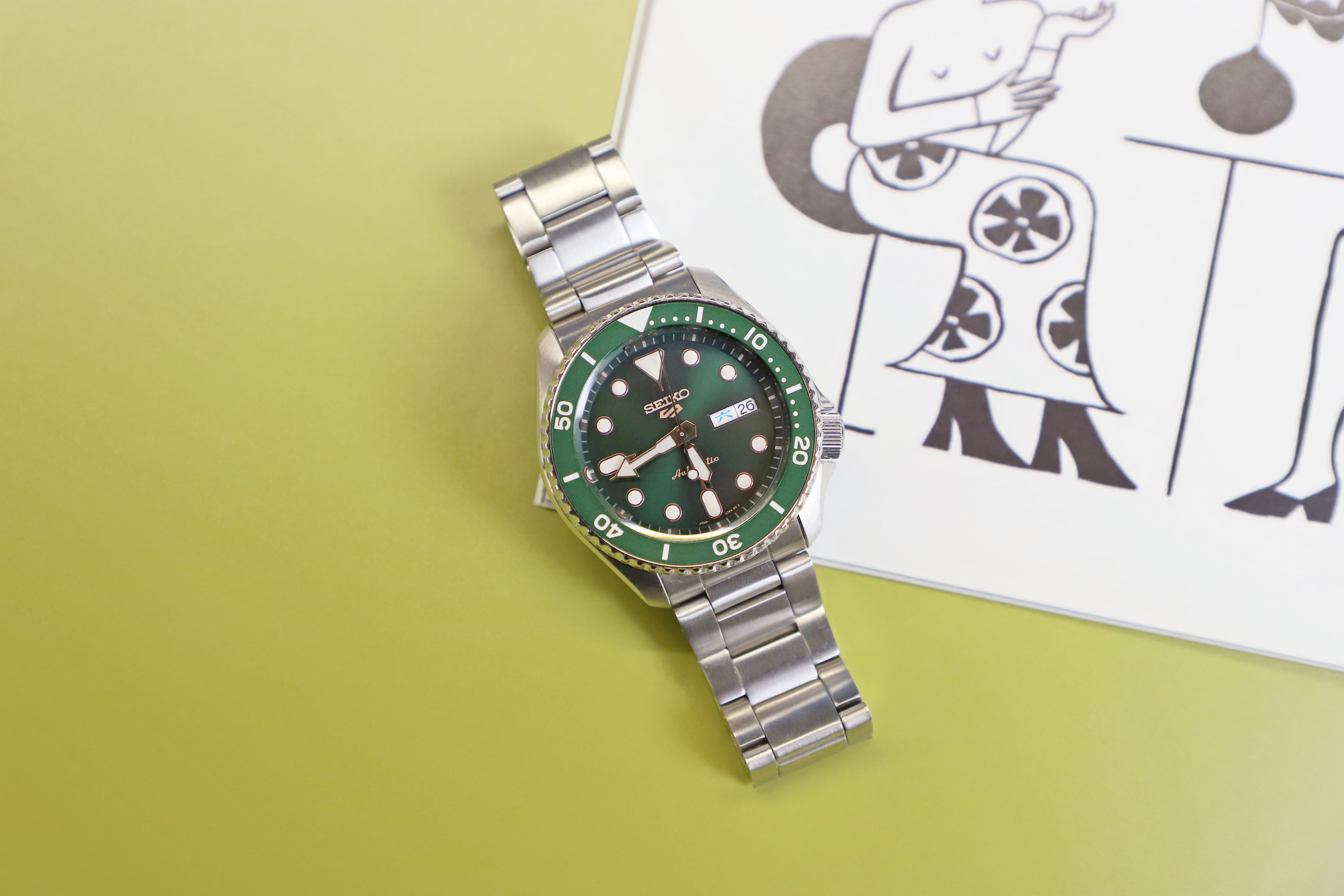 精工5号手表调时间教程视频,精工5号机械表推荐