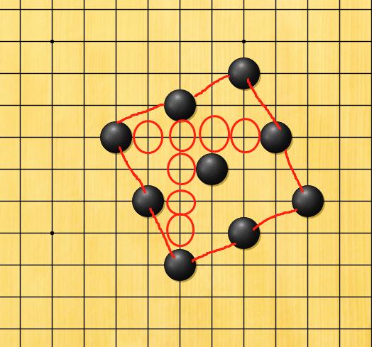 怎样做到玩五子棋不败,五子棋一招致命