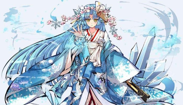 动漫中“雪女”角色都是巅峰美人,但却很致命?看到她我有点胆寒