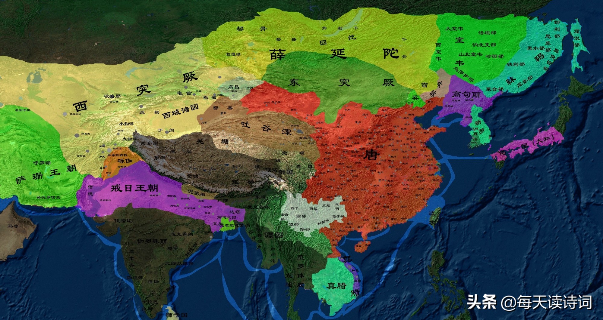 王之涣凉州词为什么受老百姓喜欢,深度解析凉州词王之涣