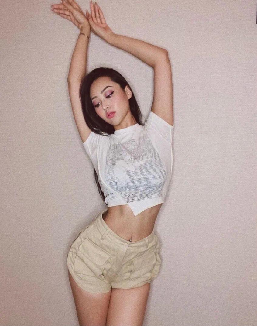 熊黛林健身美照,熊黛林健身照片曝光