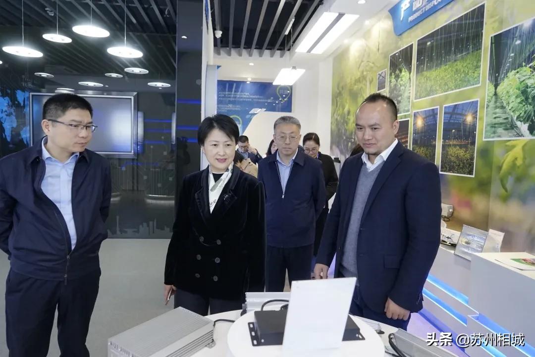 黄埭镇望亭,区领导赴黄埭镇走访企业学校