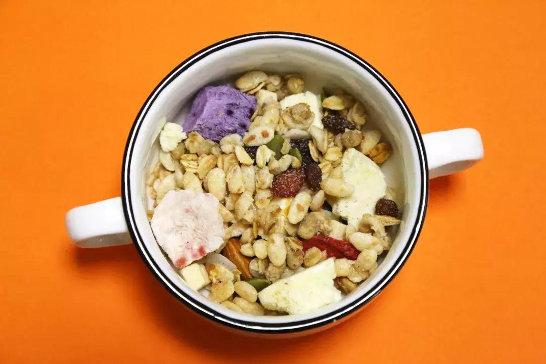 减脂水果坚果混合麦片即食早餐,欣善怡澳洲原装麦片低脂即食早餐