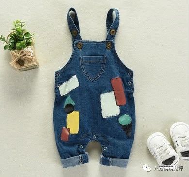 好看又好潮的牛仔背带裤,靓仔裤儿童