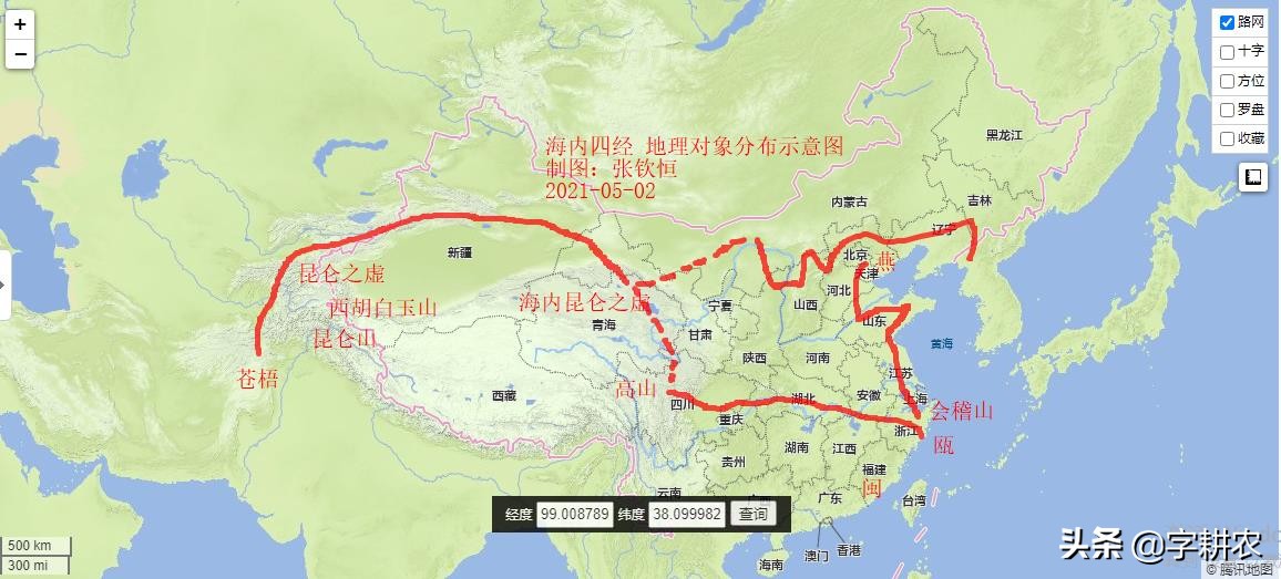 海内四经证真小结及“昆仑”问题的完善