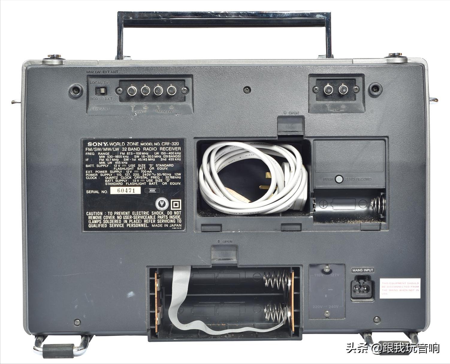 索尼经典全波段收音机,索尼八十年代