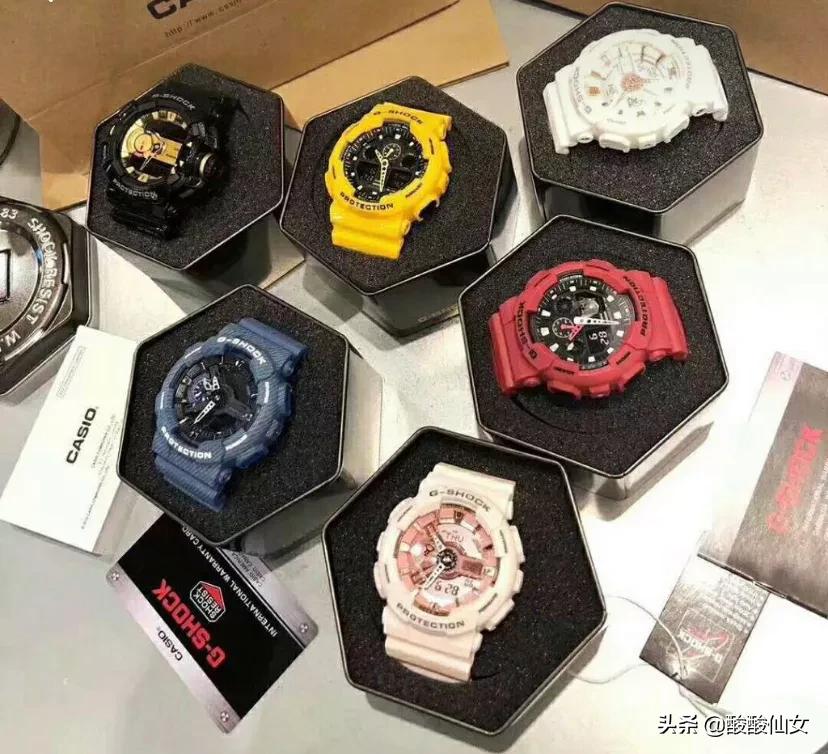 卡西欧颜值最高的手表,明星卡西欧手表