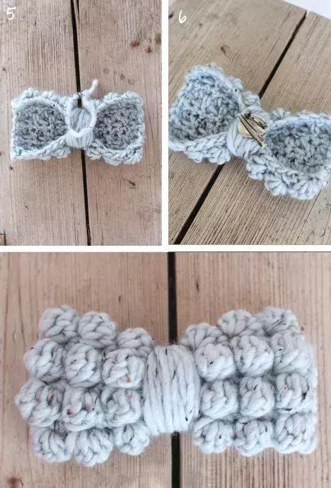 小的丝带蝴蝶结发饰教程,小的蝴蝶结发饰系法