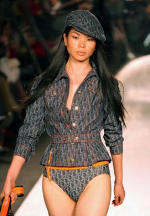 吕燕亚洲第一超模,模特丑小鸭吕燕