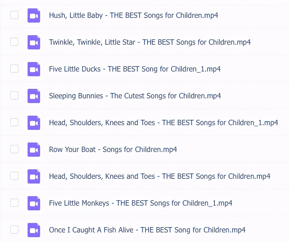 十大必听经典儿歌,100首必听的经典儿歌视频