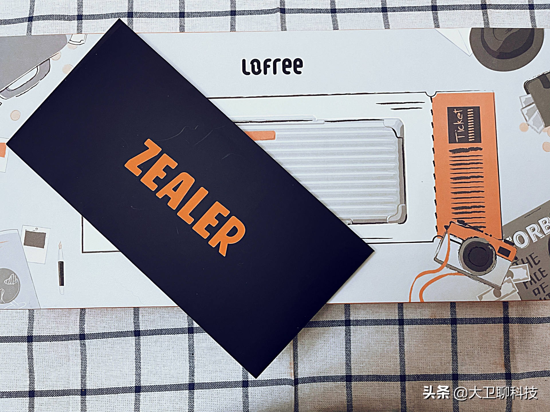 可携带迷你小键盘,洛斐LOFREE无线机械键盘