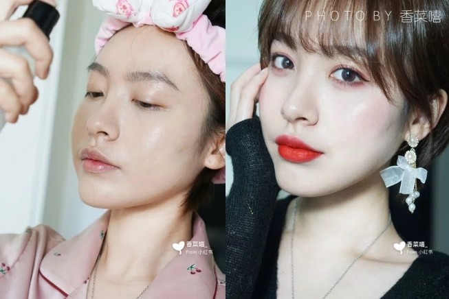 底妆教程定妆喷雾推荐,韩系底妆教程定妆喷雾