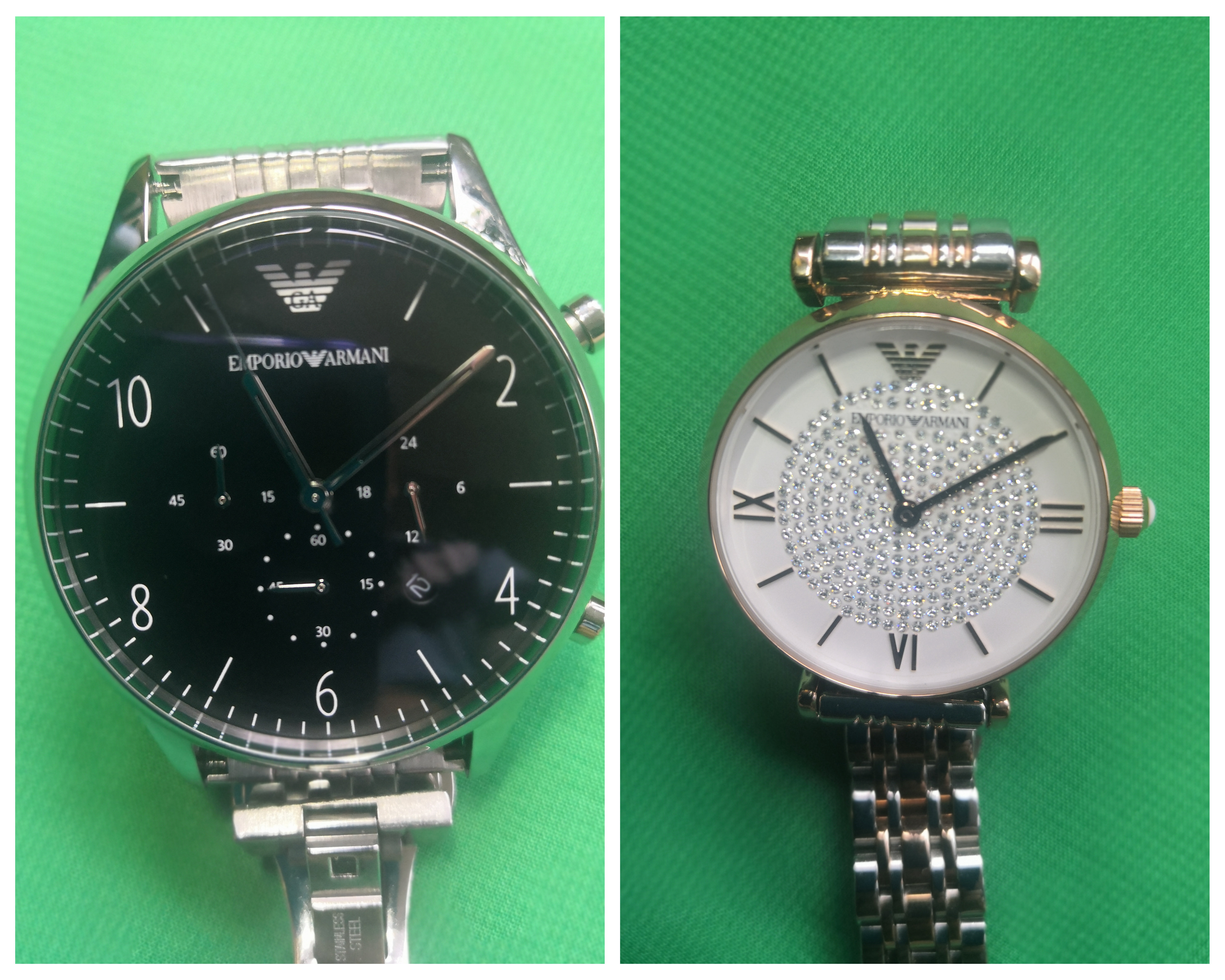 阿玛尼手表满天星镶钻女表ar11129,阿玛尼满天星手表女表上手效果