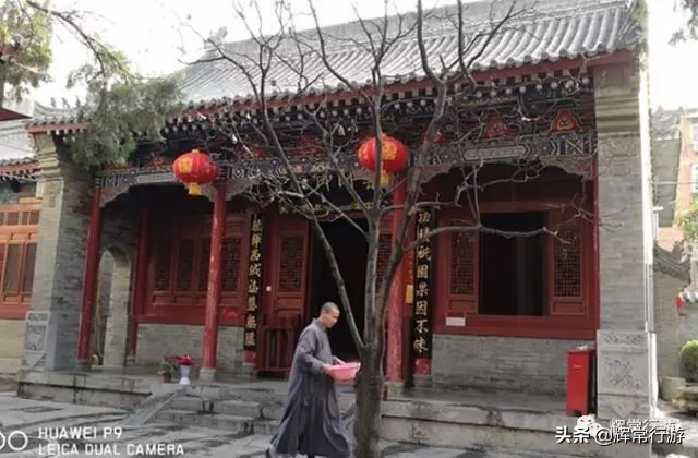 西安市东大街著名寺院卧龙寺,西安古寺青龙寺