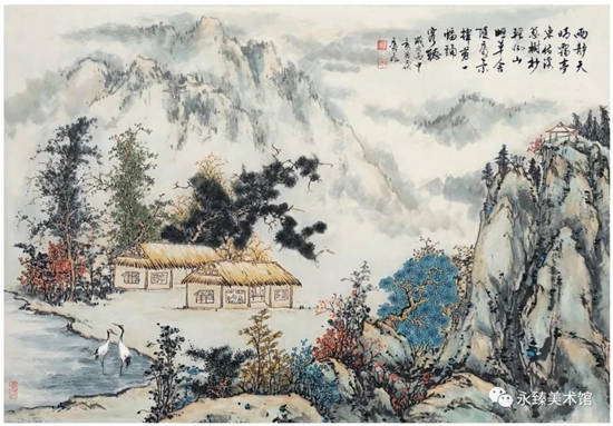 “舍形悦影”处凡传统文人画全球巡展（临沂站）开幕