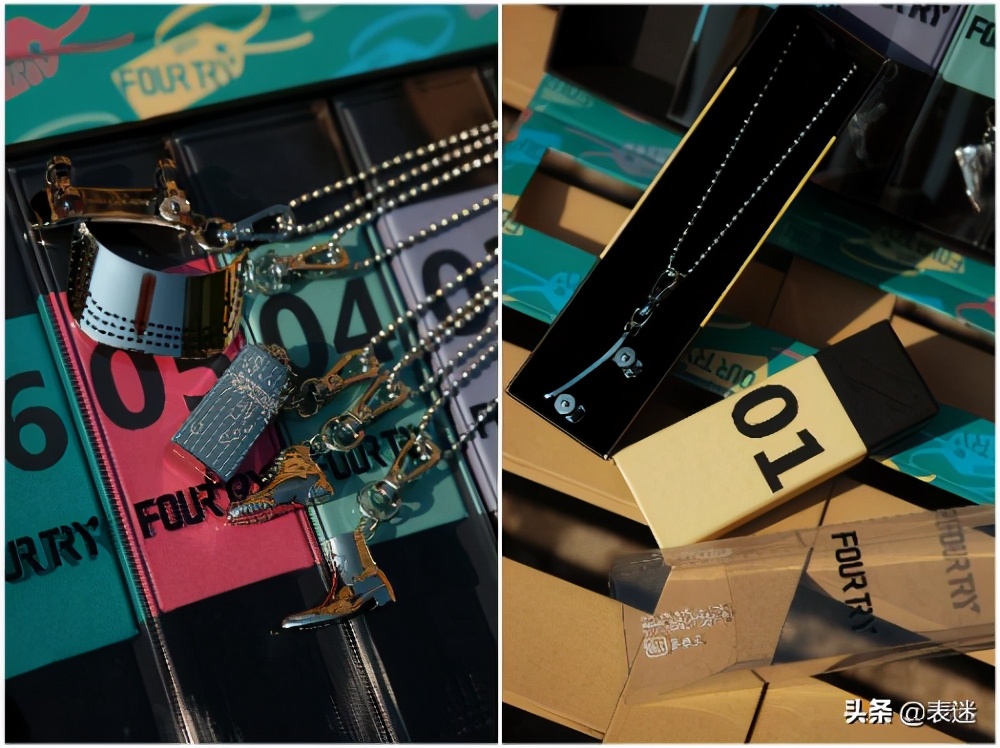 ck联名项链,ck联名fourtry