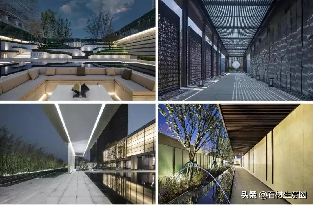 景观花岗岩种类,花岗岩由哪些景观材料组成