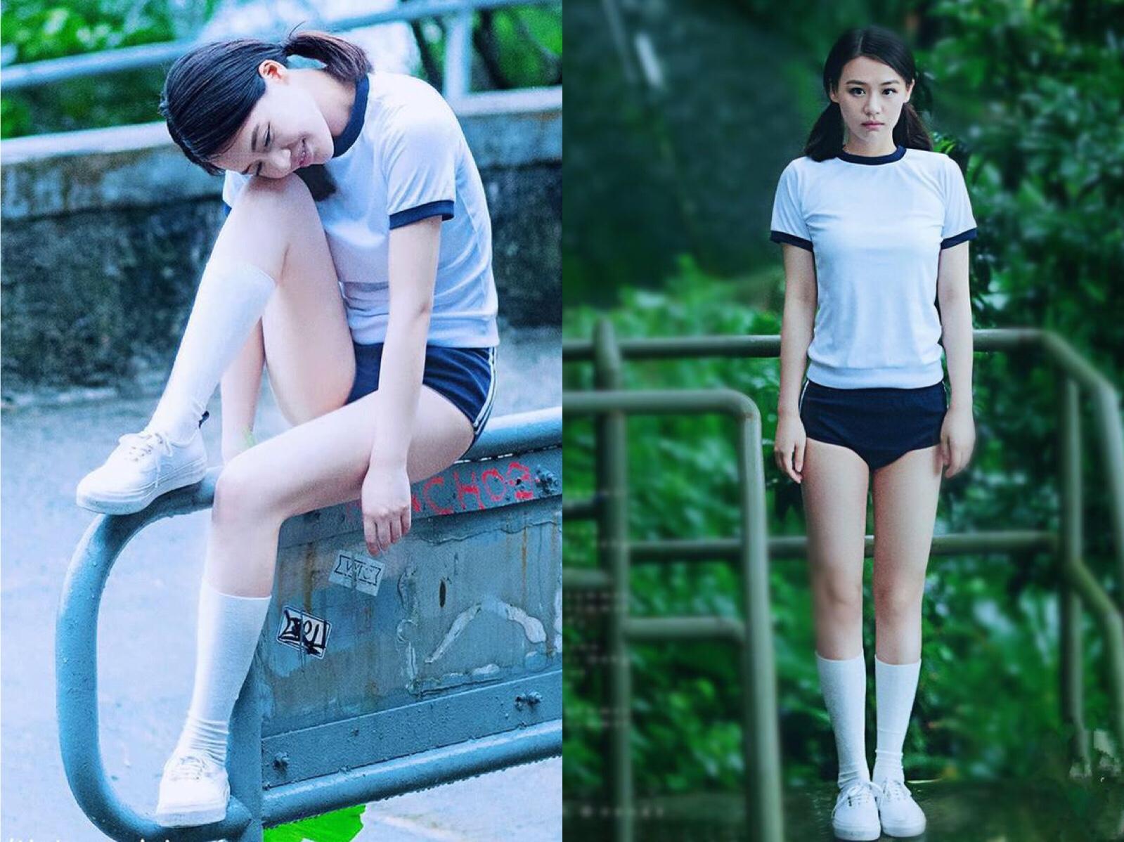 中长袜子夏季搭配短裤,现在流行的长袜短裤穿搭