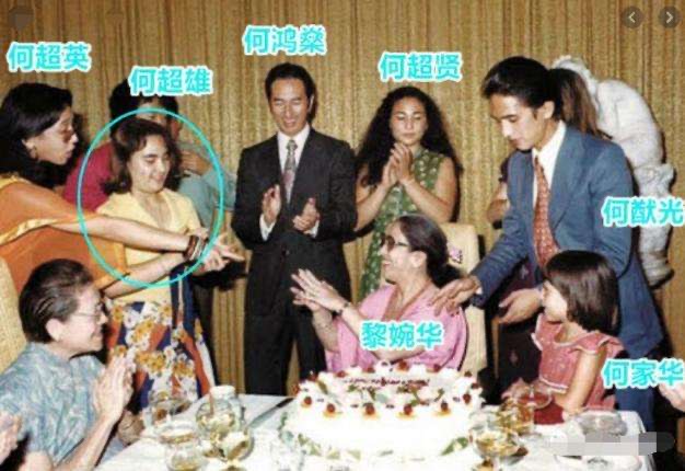 赌王最美千金自曝择偶条件低,赌王大太太及子女年轻时照片