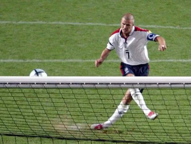 万人迷贝克汉姆十佳球,万人迷贝克汉姆