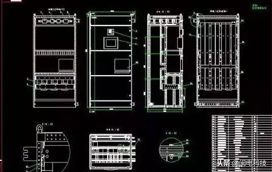配电柜规格及尺寸对照表,最全的配电柜型号解读