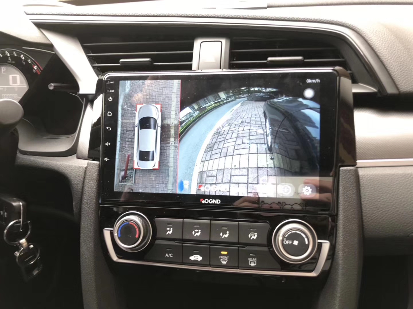 科骏达全景绿屏,科骏达汽车大屏