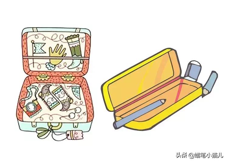 简笔画临摹怎么拍视频,彩铅500幅临摹简笔画