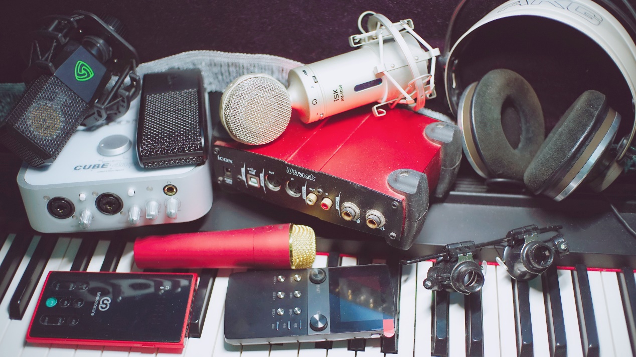 唱吧智能彩屏声卡使用教程,直播声卡k歌神器