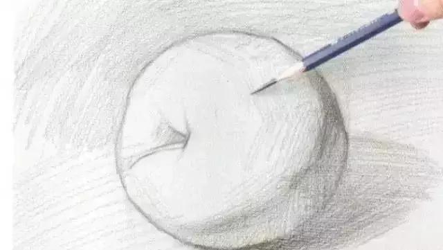 简单的以假乱真苹果怎么画,怎样画苹果简单好看