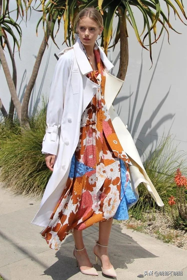 风衣包臀裙穿搭秋冬,风衣穿搭半身裙秋冬款