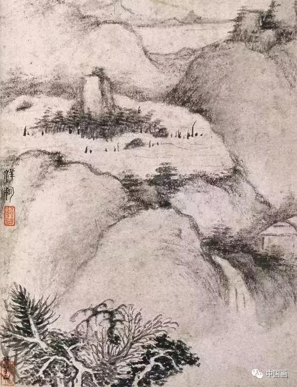 枯笔讲解,赏析枯笔