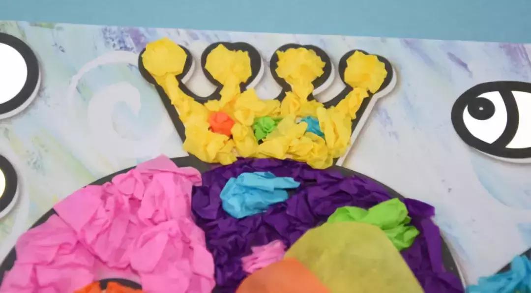 小鱼游幼儿园手工,小鱼游游游幼儿手工