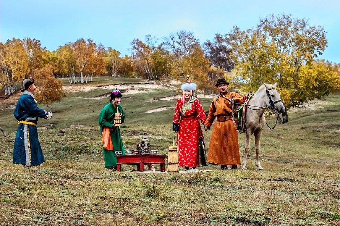 行摄美景,行摄塞外美景