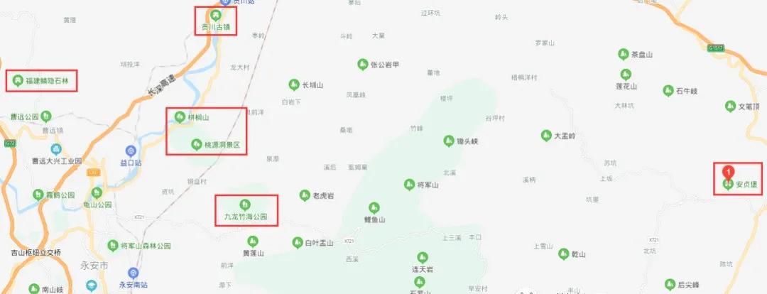 风展红旗如画三明丨如果你的朋友要来永安旅游，请把这条微信发给他