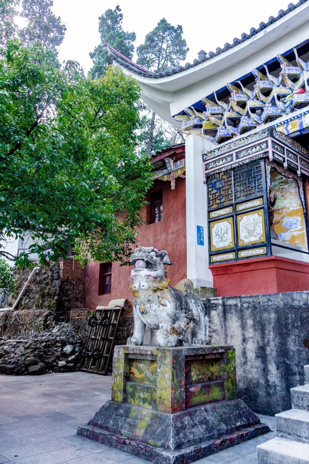 大理鸡足山奇观,从山角看大理鸡足山的传说
