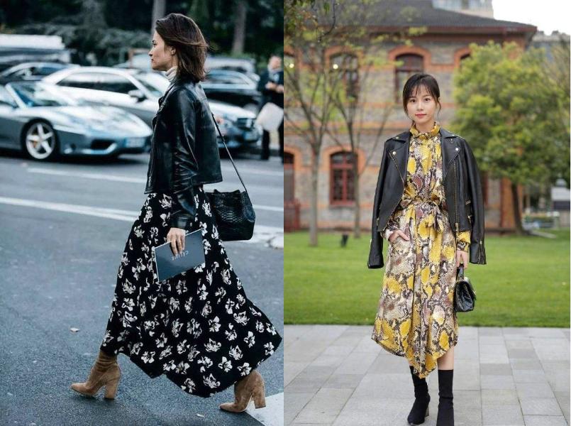 美式复古时尚bf风皮衣,法式复古风皮衣