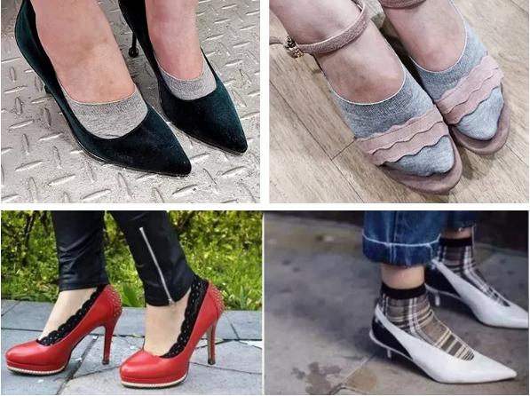 0.3米粉色船袜,0.1米船袜