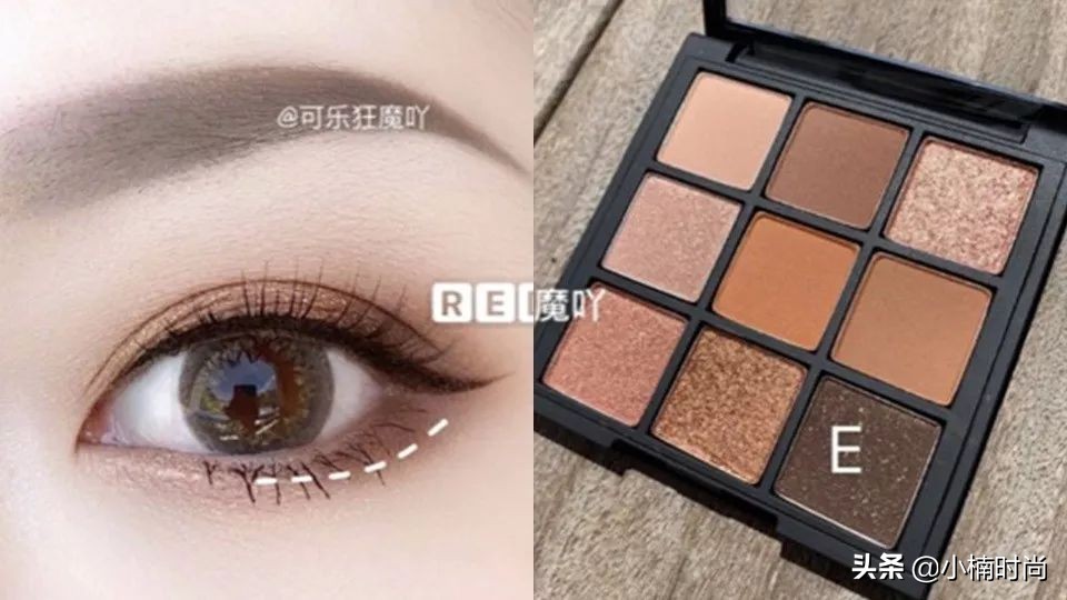 只有六种眼影的眼影盘怎么画眼影,最适合新手画眼影的日常眼影盘