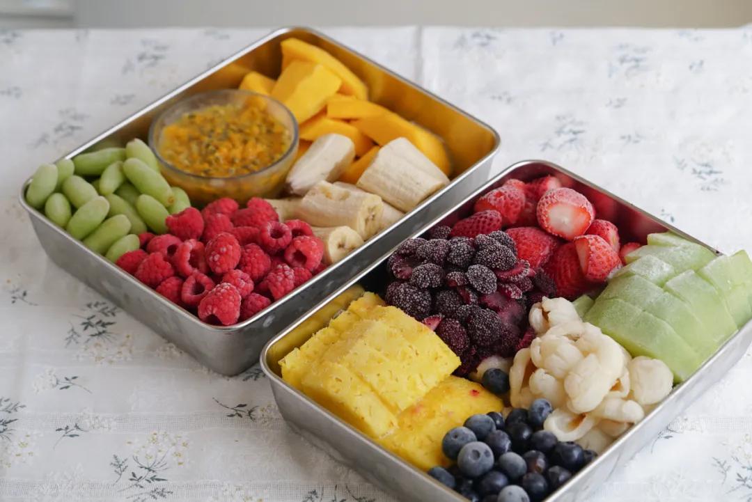 不加酸奶不加淡奶油的水果冰淇淋,不加牛奶只加奶油的原味冰淇淋