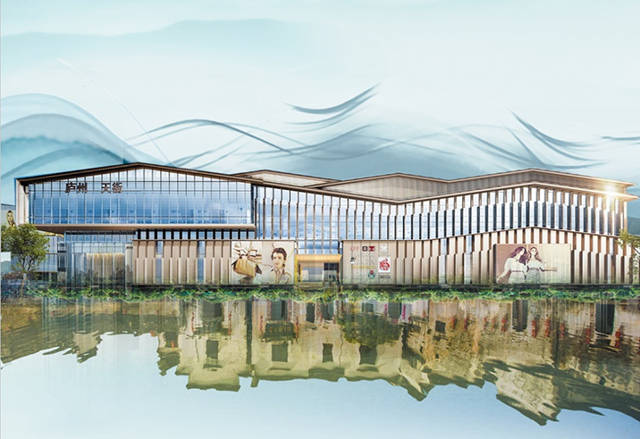 金大地庐州天街位置在哪,金大地新中式风格设计