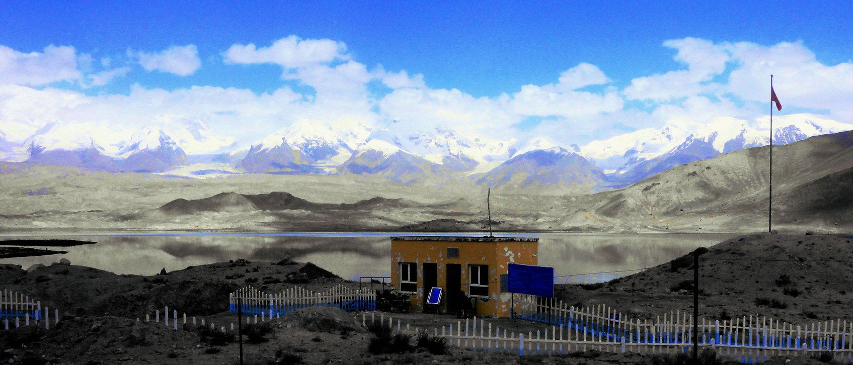 *疆新**印象·帕米尔高原圣洁的雪山-慕士塔格峰