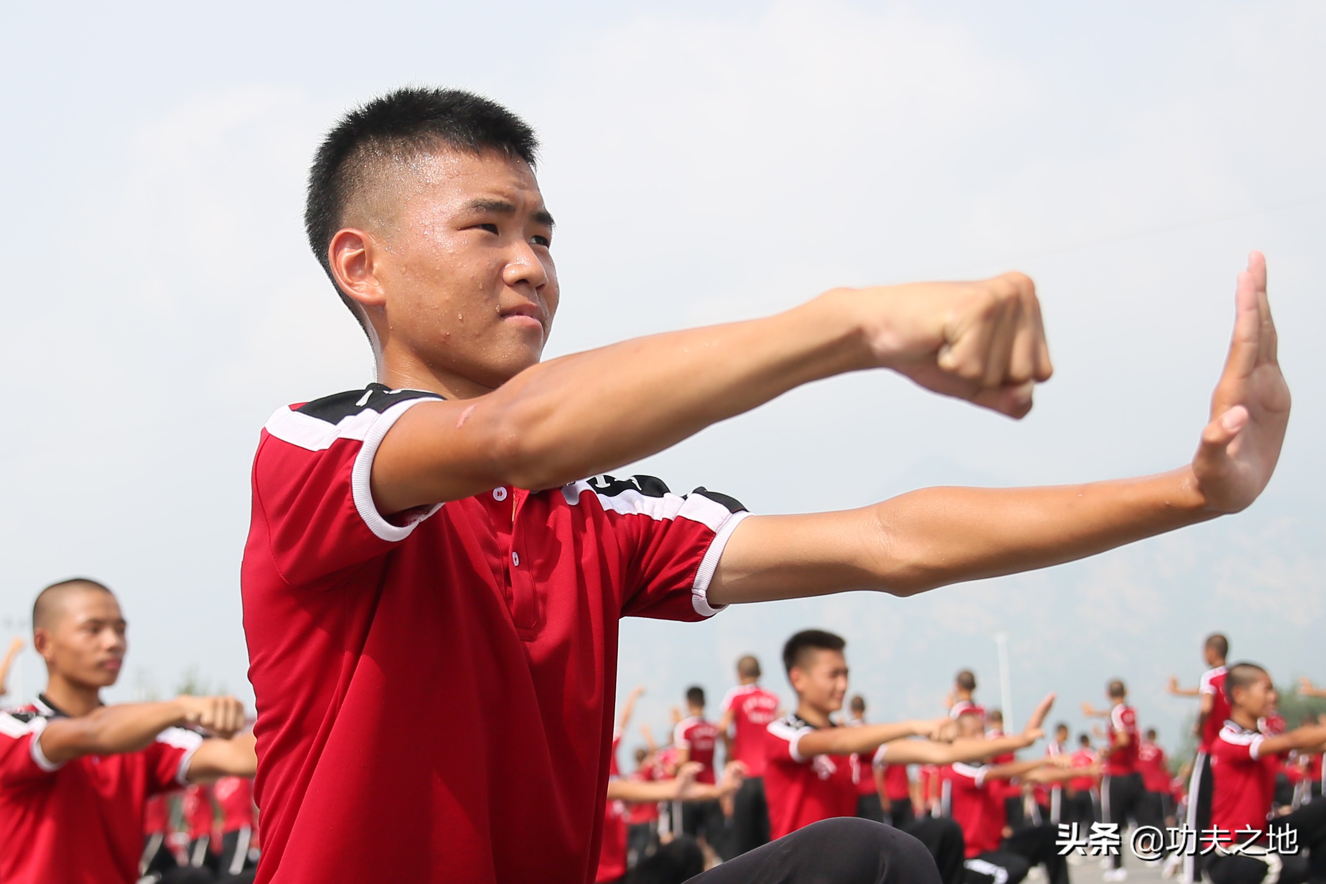 塔沟武术锦标赛,塔沟武术基本功展示