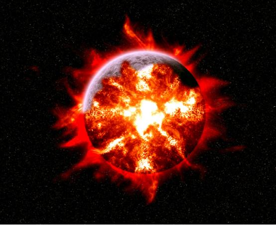 太阳爆炸会是怎么样的场景,人类为什么知道太阳会爆炸
