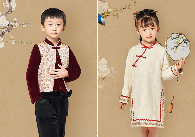 过年洋气童装,童装新年元素