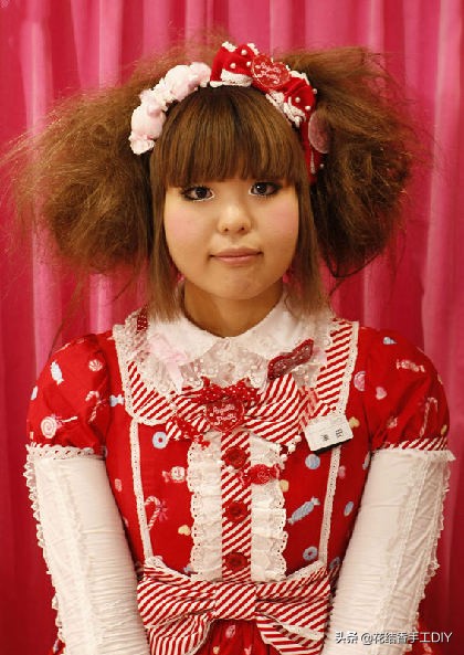 洛丽塔Lolita蝴蝶结，附详细教程，只看“lo娘”服饰，别看相貌哈