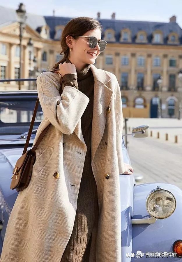 高级感的一款双面呢大衣,双面呢大衣两件